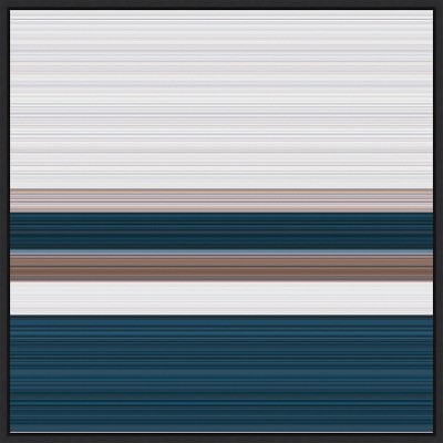 Amanti Art No 36 by Alex Caminker Canvas Wall Art Print Framed 22 x 22-in.