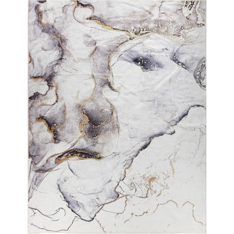 Inspire Me! Home Décor Daydream Marble Non-Slip Washable Area Rug, 1 of 10