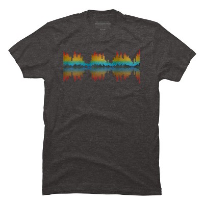 Men's Design By Humans Audio City By clingcling T-Shirt