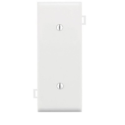Leviton White 1 gang Thermoplastic Nylon Blank Wall Plate 1 pk (Model No. PSC14-W)