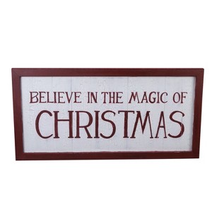 Beachcombers Believe In The Magic Sign 30 x 15 x 1 Inches. - 1 of 2