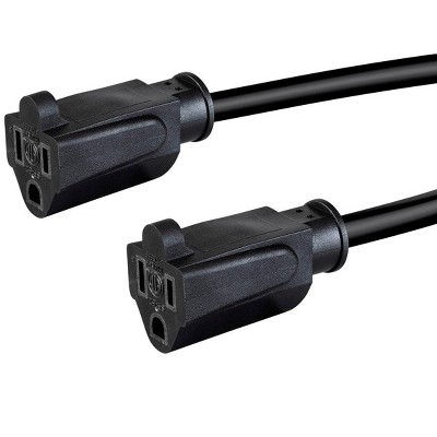 thumbnail image 2 of 1.2FT 16AWG Power Cord Y-Splitter - NEMA 5-15P To 2x NEMA 5-15R - 13A 2 of 5