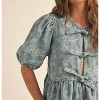 Women's For All Occasions Jacquard Top - MIOU MUSE - 4 of 4