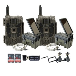 Stealth Cam 40MP Deceptor Max Cellular Trail Camera with Accessories (2 Pack) - 1 of 4