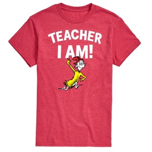 Men's - Dr. Seuss - Teacher I Am Sam I Am Short Sleeve Graphic T-Shirt - 1 of 4