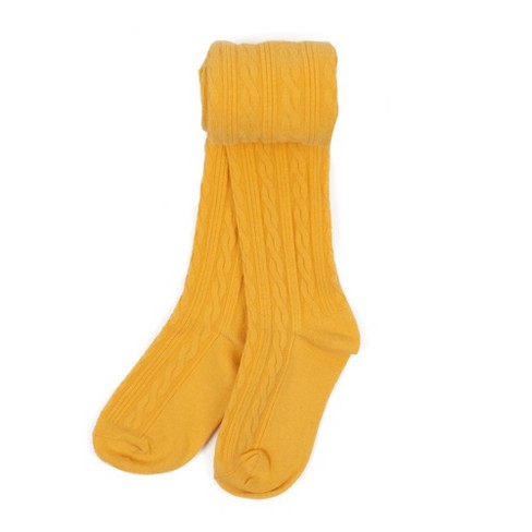 Women's Yellow Socks & Tights