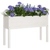 vidaXL Garden Planter 59.1"x19.7"x27.6" Solid Wood Pine - 3 of 4