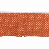 Bacati - Arrows Orange Crib/Toddler ruffles/skirt - 3 of 3