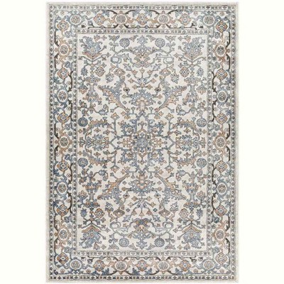 Mark & Day Nakendra 7'10"x10' Rectangle Woven Indoor Area Rugs Slate: Stain-Resistant, Pet Friendly, Traditional Decor