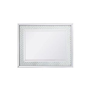 Elegant Lighting Sparkle collection crystal mirror 32 x 40 inch - 1 of 4