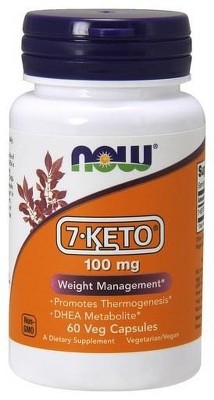 7-Keto 100 mg by Now Foods  -  60 VegCap