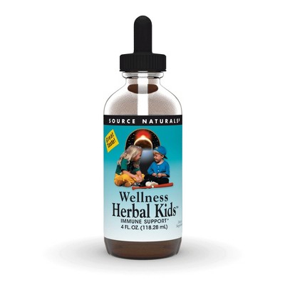 Wellness Herbal Kids Liquid by Source Naturals, Inc.  -  4 oz Liquid