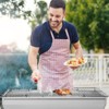 SEVOBAL Outdoor Grills, Griddles and Smokers Home and Outdoor Barbecue Grill, Ideal for Garden Parties and Campsites Enjoy, Silver, 28.74"*13"*7.28" - 4 of 4