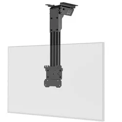 Monoprice Folding Ceiling TV Mount For TVs 10in to 40in, Max Weight 66lbs., Max Extension 15.7in, VESA Patterns up to 100x100 - Commercial Series