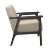 NicBex Polyester Accent Chair,Upholstered Living Room Chairs with High Back and Rubberwood Legs,Modern Armchair,Club Chairs for Living Room - 3 of 4
