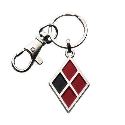 Salesone Llc Birds Of Prey Harley Quinn Diamond Logo Enamel Keychain :  Target