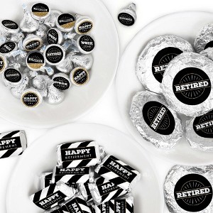 Big Dot of Happiness Happy Retirement - Retirement Party Candy Favor Sticker Kit - 304 Pieces - 1 of 4