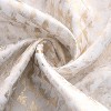 RT Designer Collection Hailey Halo Foil Blackout Grommet Curtain Panel 52" x 90" White - 3 of 4
