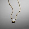Ross-Simons 0.50 Carat Lab-Grown Diamond Solitaire Necklace in 18kt Gold Over Sterling - 2 of 3