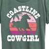 Women's - Instant Message - Coastline Cowgirl Short Sleeve Graphic T-Shirt - 2 of 4