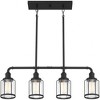 Quoizel Lighting Ludlow 4 - Light Chandelier in  Earth Black - 3 of 4