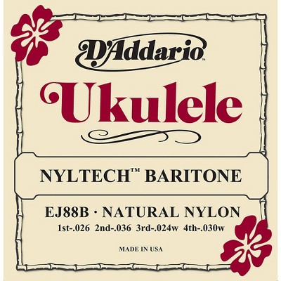 D'Addario EJ88B Nyltech Baritone Ukulele Strings