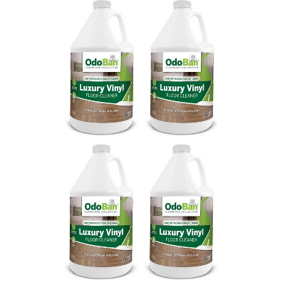 OdoBan Ready-to-Use Luxury Vinyl Floor Cleaner, Streak Free and Neutral PH Formula, 1 Gallon