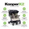 joovy Kooper X2 Lightweight Compact Double Stroller With Trays - 2 of 4