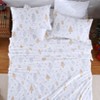Coucheta Christmas Winter Holiday Bed Sheet Set, Soft Brushed Microfiber with Deep Pocket Fitted Sheet - 3 of 4