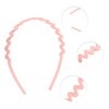 Unique Bargains Women's Classic Elegant Frosted Wavy Hairband 5.51"x4.72" 1 Pc - 2 of 4