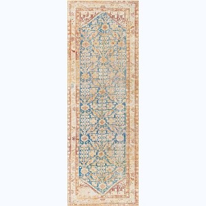 Mark & Day Orland Hills 2'6"x7'6" Runner Woven Indoor Area Rugs Burnt Orange - 1 of 4