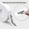 Genuine P21 Label Maker Tape, Adapted Label Print Paper, 14x40mm (0.55"x1.57"), 180 Tapes/Roll, 3-Roll, White - 3 of 4