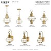 Livex Lighting Newburyport 1 - Light Pendant in  Antique Brass - 4 of 4