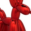 11" Red Ballon Dog Figurine - National Tree Company - image 3 of 4