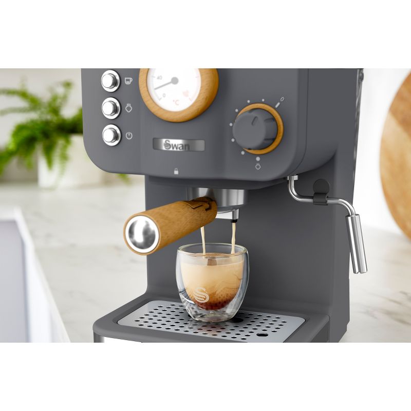 Swan Nordic Pump Espresso Coffee Machine, 3 of 5