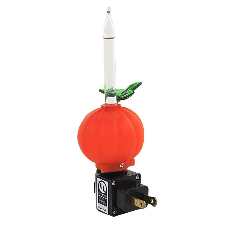 7.0 Inch Jack O Lantern Nightlight Bubble Pumpkin Electric Plug-In Plug-In Nightlights, 3 of 4