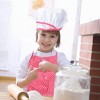 Chef Set for Kids,11pcs Kitchen Costume Role Play Kits, Girls Apron with Chef Hat,Cooking Mitt and Cookie Cutters - 2 of 4