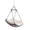 Hammock Chair Swing with Cushion - Outdoor Indoor Hanging Hammock Chair for Patio, Porch, Bedroom, Garden, Courtyard, Balcony - 2 of 4