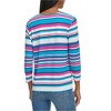 Calvin Klein Womens Multi-Striped Pullover Blouse - 2 of 2