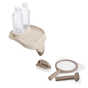 Intex PureSpa Hot Tub Attachable Snack Cup Holder & Maintenance Accessory Kit - 1 of 4