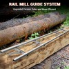 Chainsaw Mill, 36" Portable Sawmill Planking Milling Bar, Aluminum Chainsaw Planking Mill, Wood Cross Cutting Guide System for Factory & Woodworkers - 2 of 4