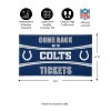 Evergreen Come Back with Tickets Indianapolis Colts 28" x 16" Woven PVC Indoor Outdoor Doormat - 2 of 4