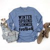 Simply Sage Market Winter Spring Summer Football Garment Dyed Long Sleeve - 3 of 4