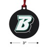 Binghamton University Logo Aluminum Holiday Christmas Tree Ornament - 3 of 4