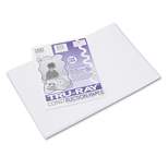 Pacon Tru-Ray 12" x 18" Construction Paper White 50 Sheets (P103058)