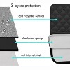 Acoinel 13 Inch Quilted Laptop Sleeve with Accessory Pouch for Women - 3 of 4