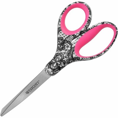 Westcott Scissors Decorative Handles 3-1/2"Wx8"Lx1/2"H AST 16660