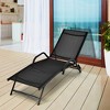 Tangkula 2PCS Outdoor Patio Chaise Reclining Lounge Chairs  w/ 5-Position Adjust Backrest - 4 of 4