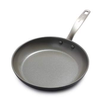 GreenPan Chatham Hard Anodized Healthy Ceramic Nonstick 10" Open Frying Pan - Gray