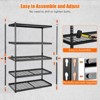 Heavy Duty 5-Tier Storage Shelves – Metal Utility Rack with Adjustable Shelves, 2500 lbs Capacity, 48" W x 18" D x 72" H, Organizer - 4 of 4